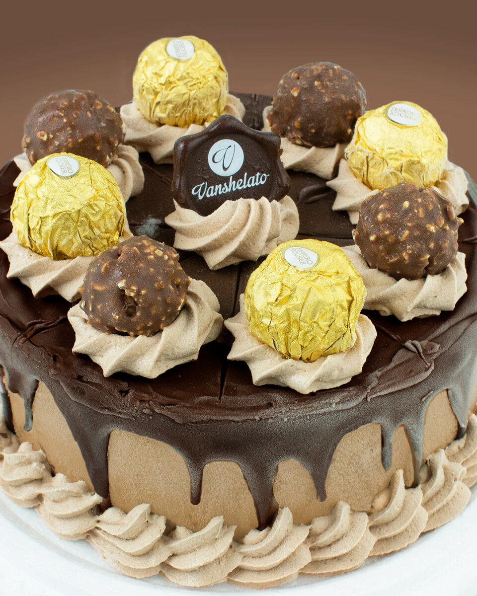 Torta helada Rocher Vanshelato